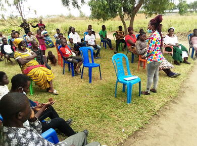 Bateke Plateau DRC Mennonite church training