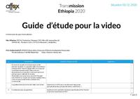 Guide d'étude - Français