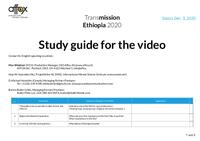 Study Guide - English