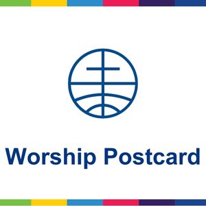 Worship Postcard