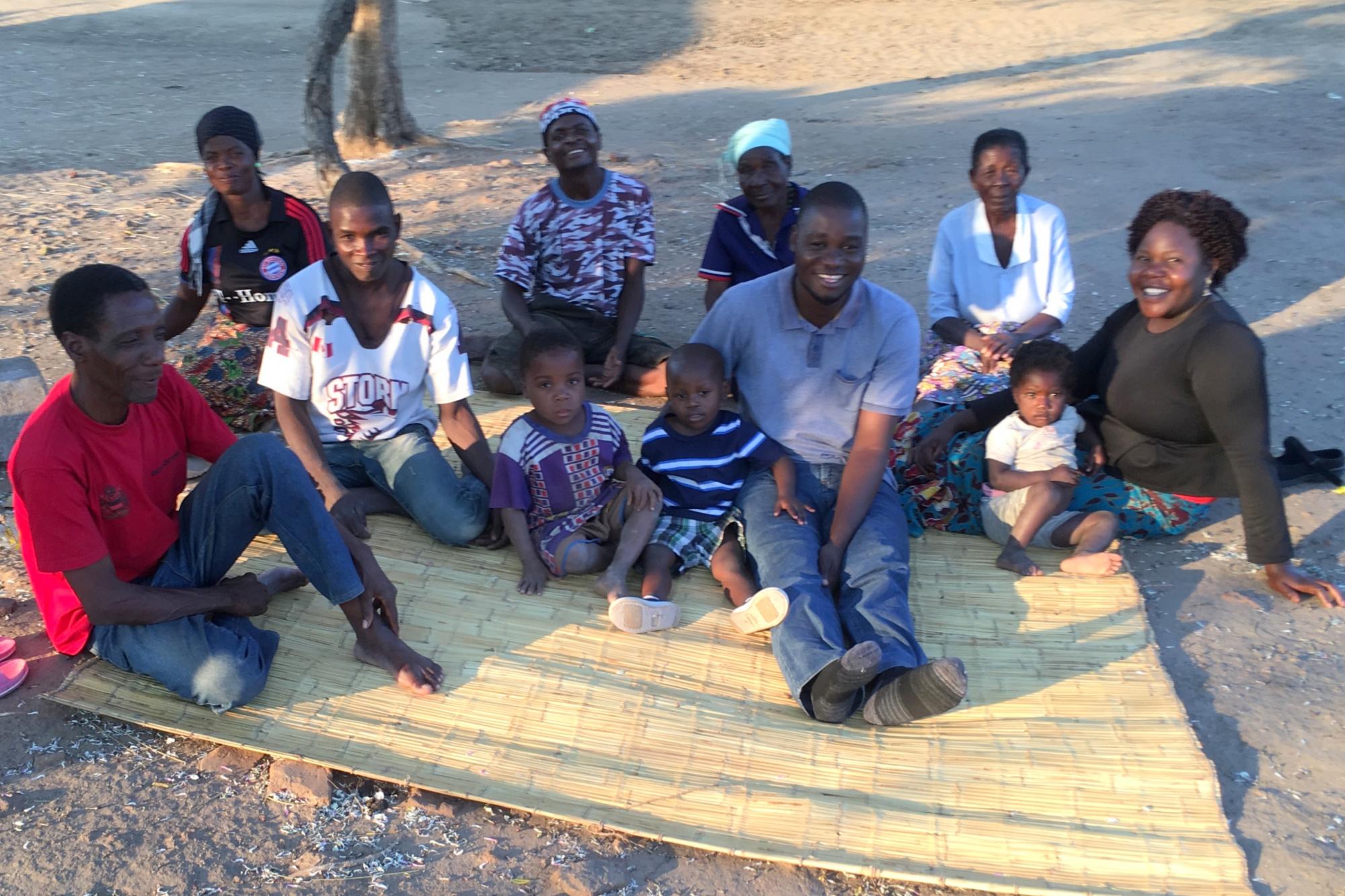Madalitso Kaputa at a Yao fellowship believers’ group. Photo: Doug and Barb Miller