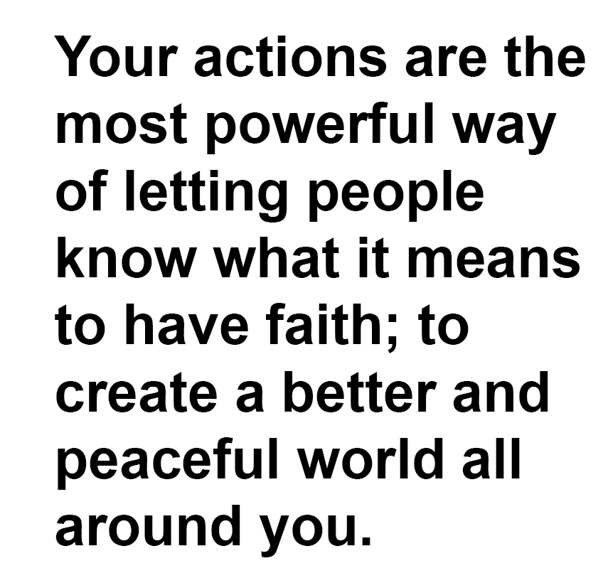 You will be my witnesses?