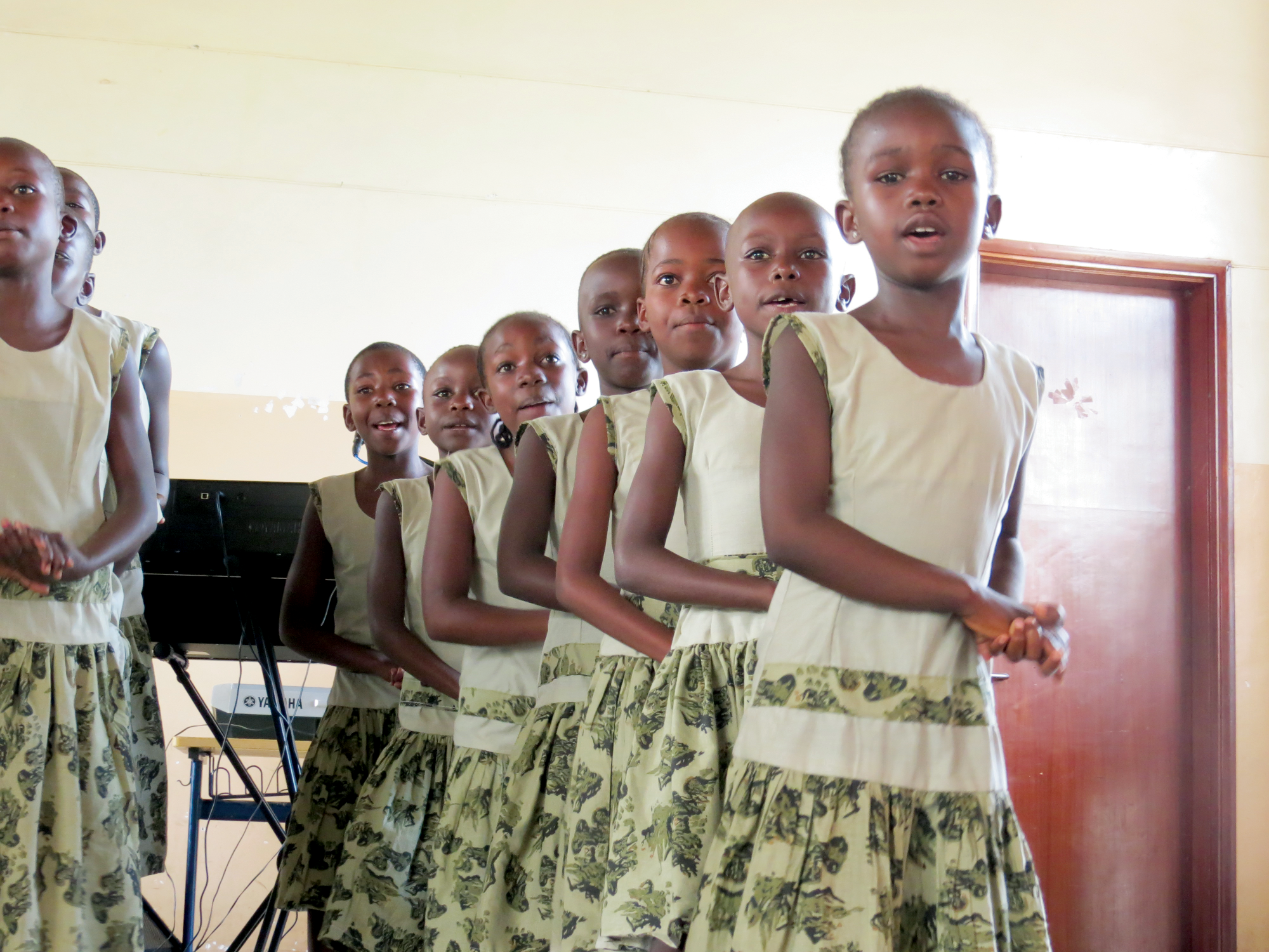 A rush of violent wind