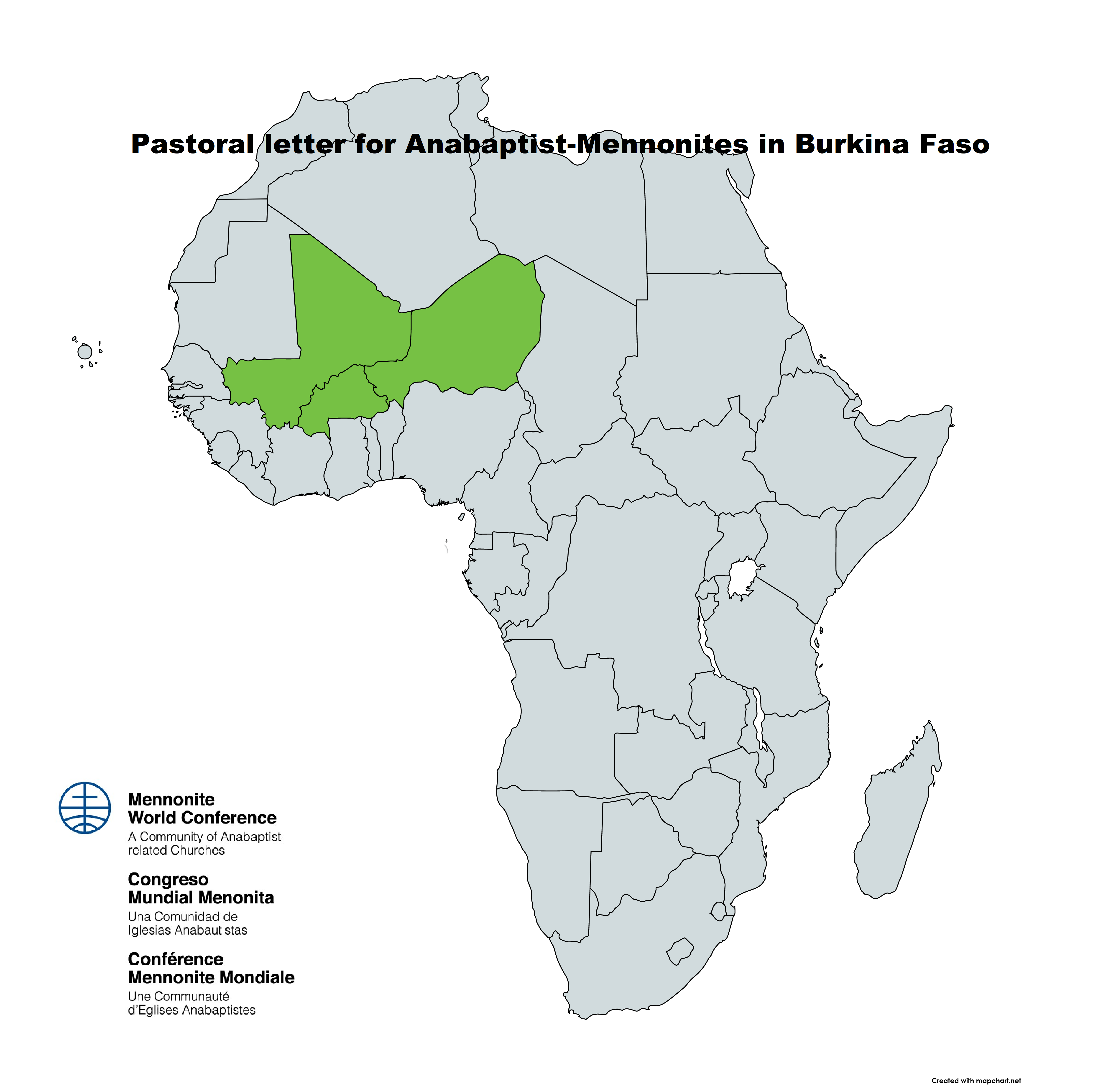 Carta pastoral para las iglesias anabautistas de África Occidental