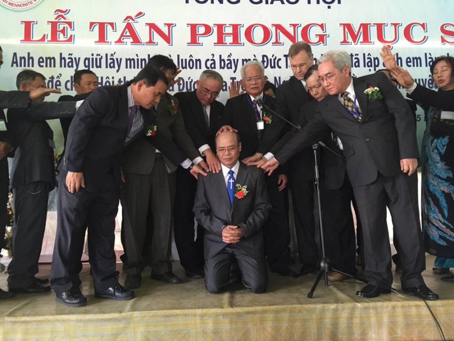 Vietnam Mennonite Church ordains 26