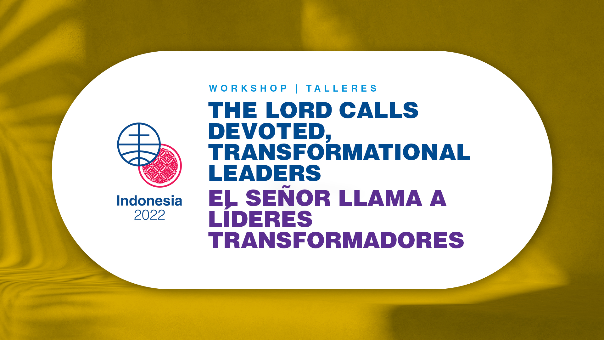 The Lord calls devoted, transformational leaders
