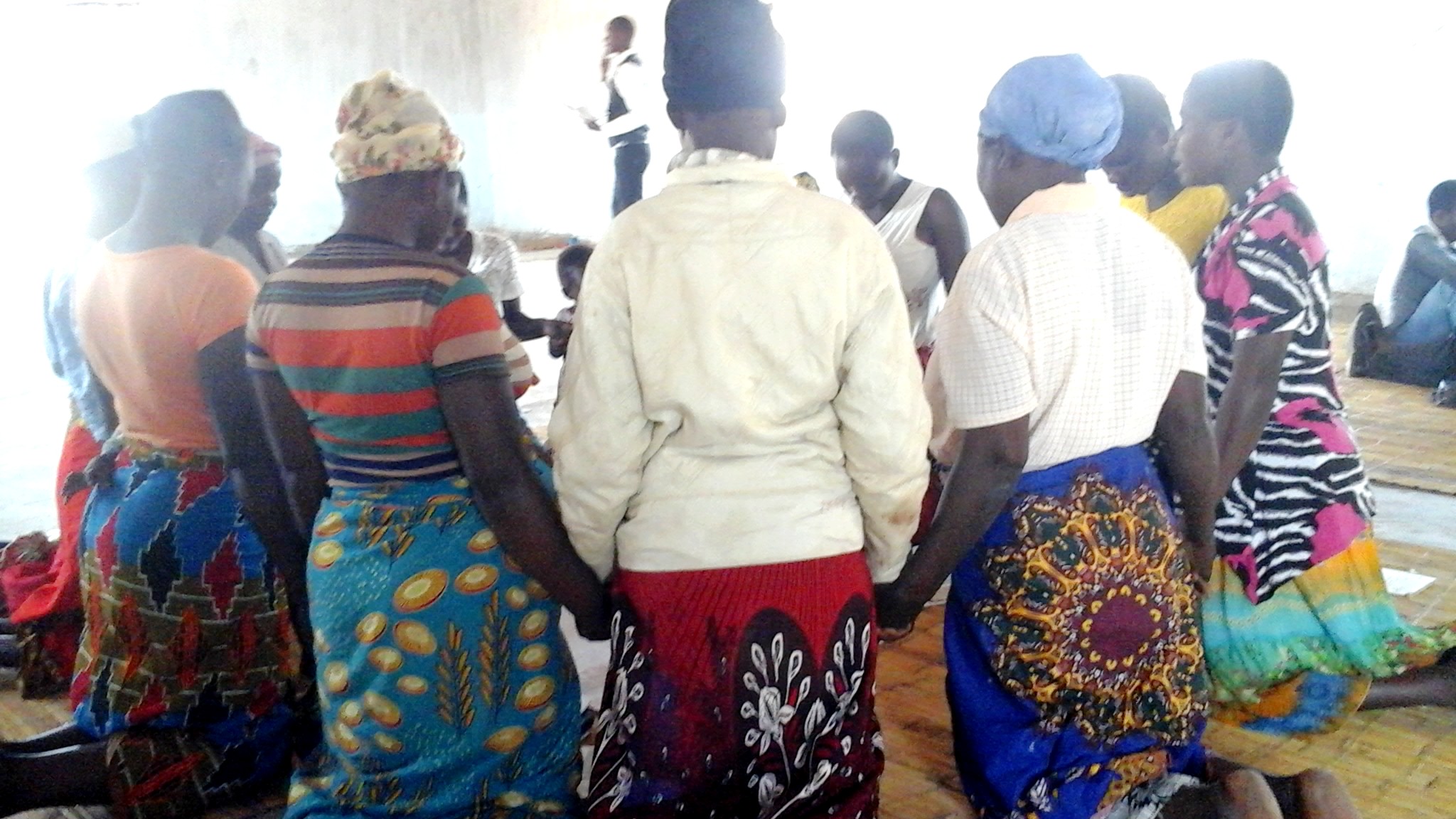 prayer group at MBC Malawi
