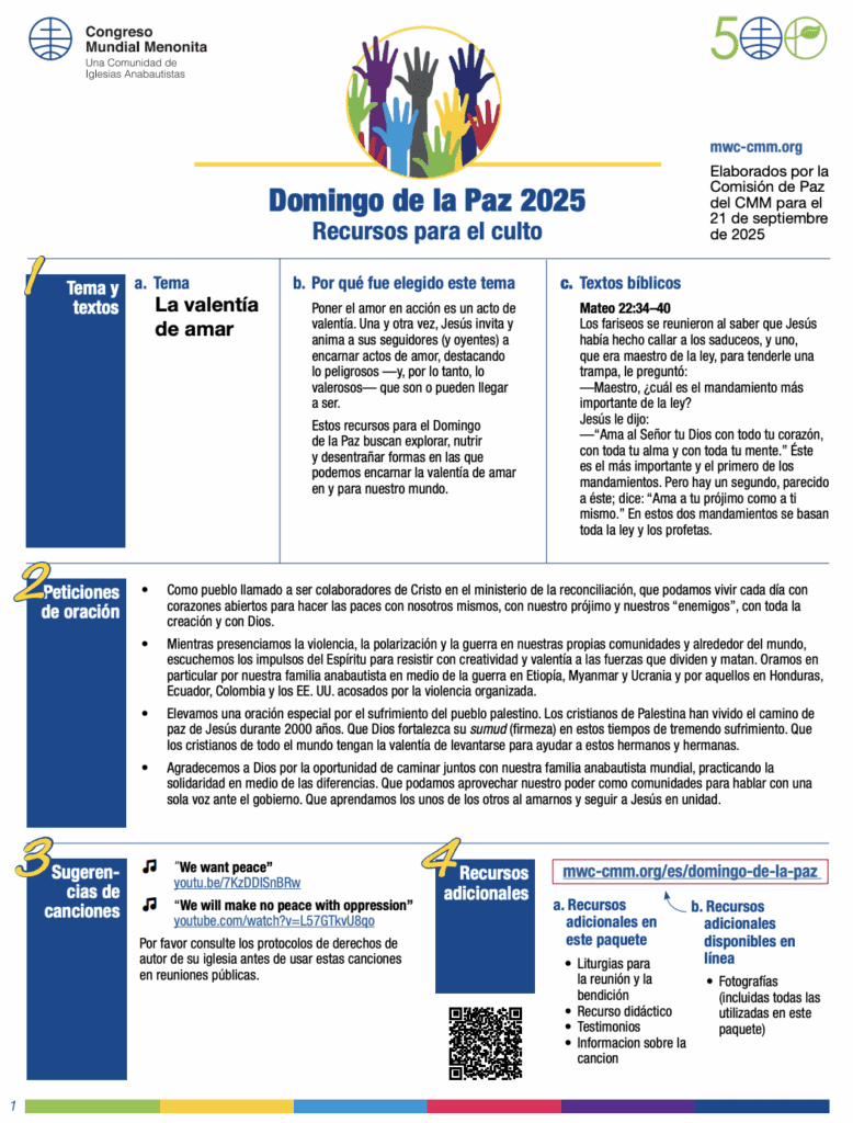 Peace Sunday 2025 SP
