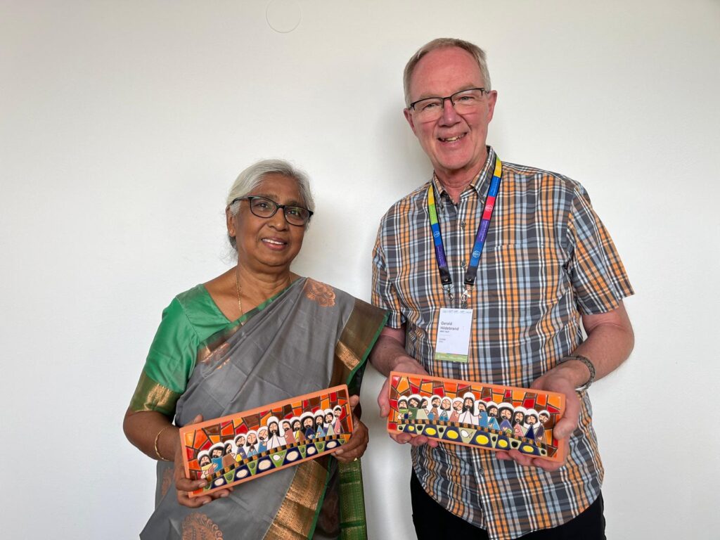 Cynthia Peacock and Gerald Hildebrand