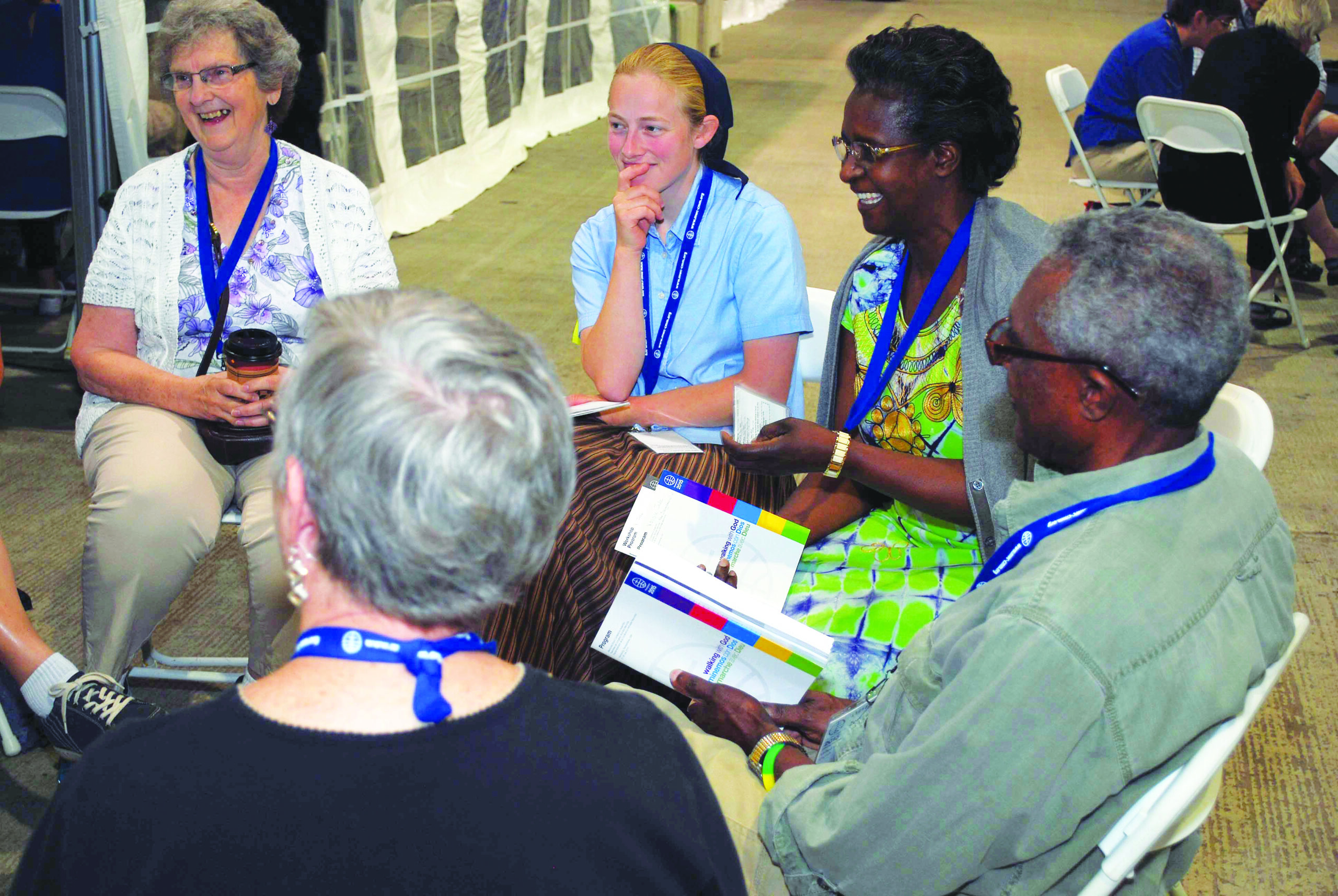 The family speaks together